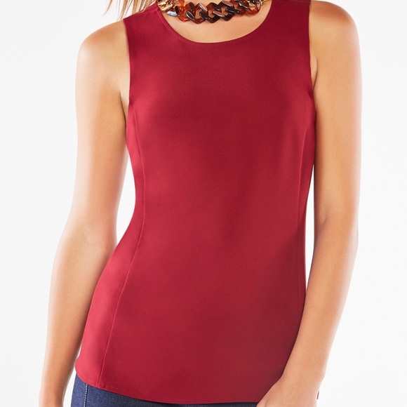[SOLD] NWT BCBGMaxazria Ellin Cross-back Top S - Picture 2 of 5